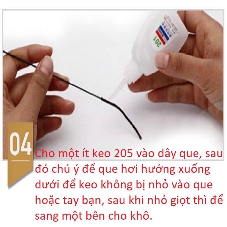 1m dây ngọn đầu cần đơn