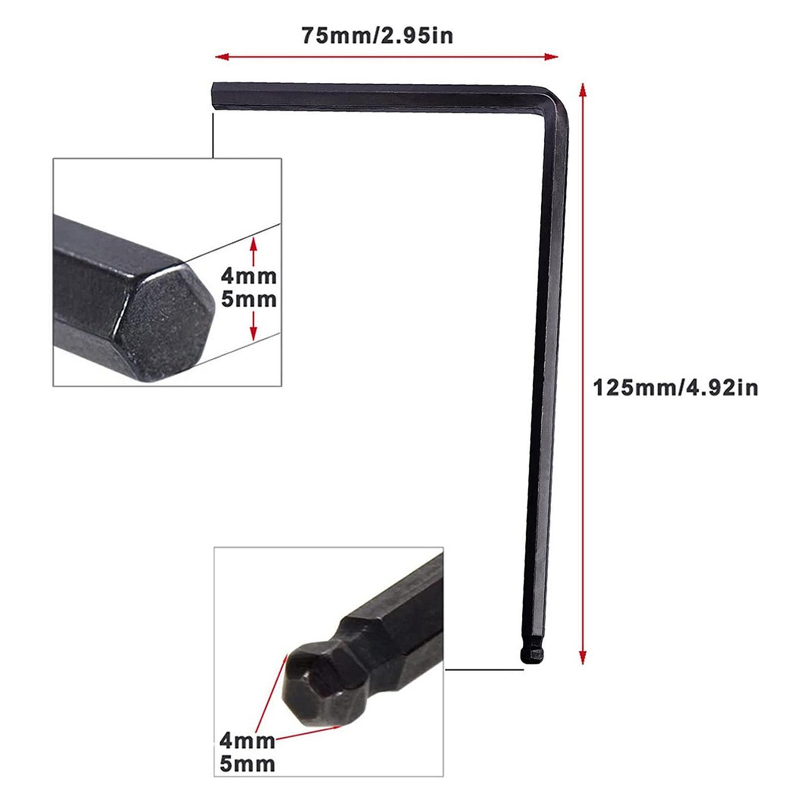 13 Pieces Guitar Allen Wrench Set Portable Replace Multifunctional Guitar Wrench for Bridge