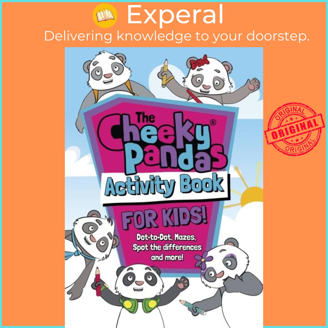Hình ảnh Sách - Cheeky Pandas Activity Book by Pete James (UK edition, paperback)