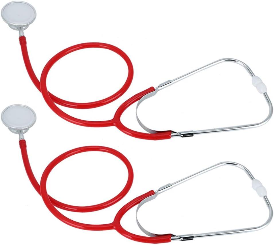 2 Bộ đầu đôi toàn cầu đặt ống nghe điều chỉnh ống thú y đôi đầu