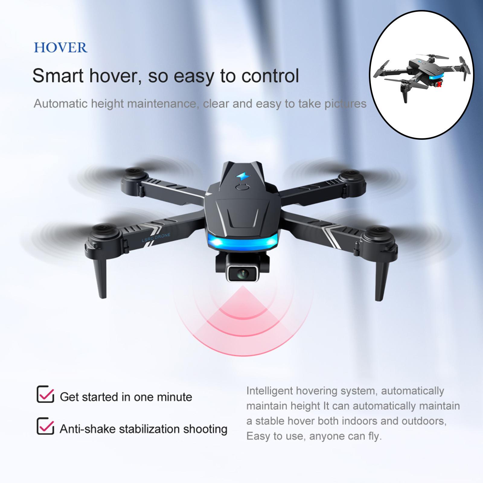 Foldable  Drone 4-Axis Gimbal Dual Camera Live Video  1 battery