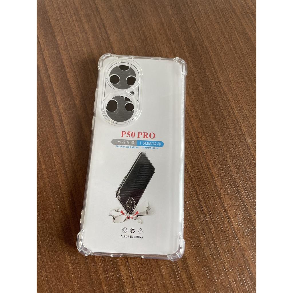 Ốp lưng slicon cho Huawei P50 Pro Chống Sốc Bảo Vệ 4 Góc, khoét mắt camera