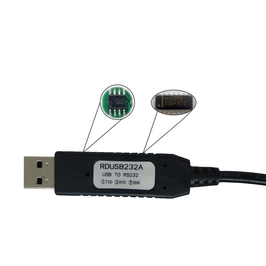USB To RS232 DB9 Serial Cable Female Converter Adapter With CH340 Chipset