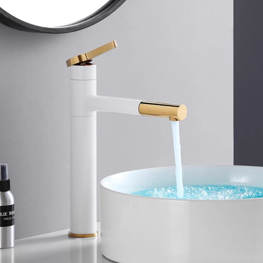 Vòi lavabo nóng lạnh nhiều màu sắc, cực kỳ sang trọng, mã V30C