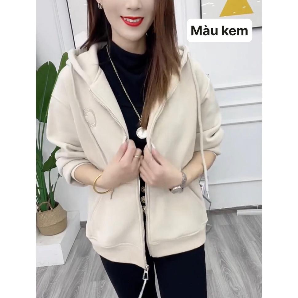 Áo khoác nỉ hoodie zip có khóa hàng cao cấp ( mã A6 )