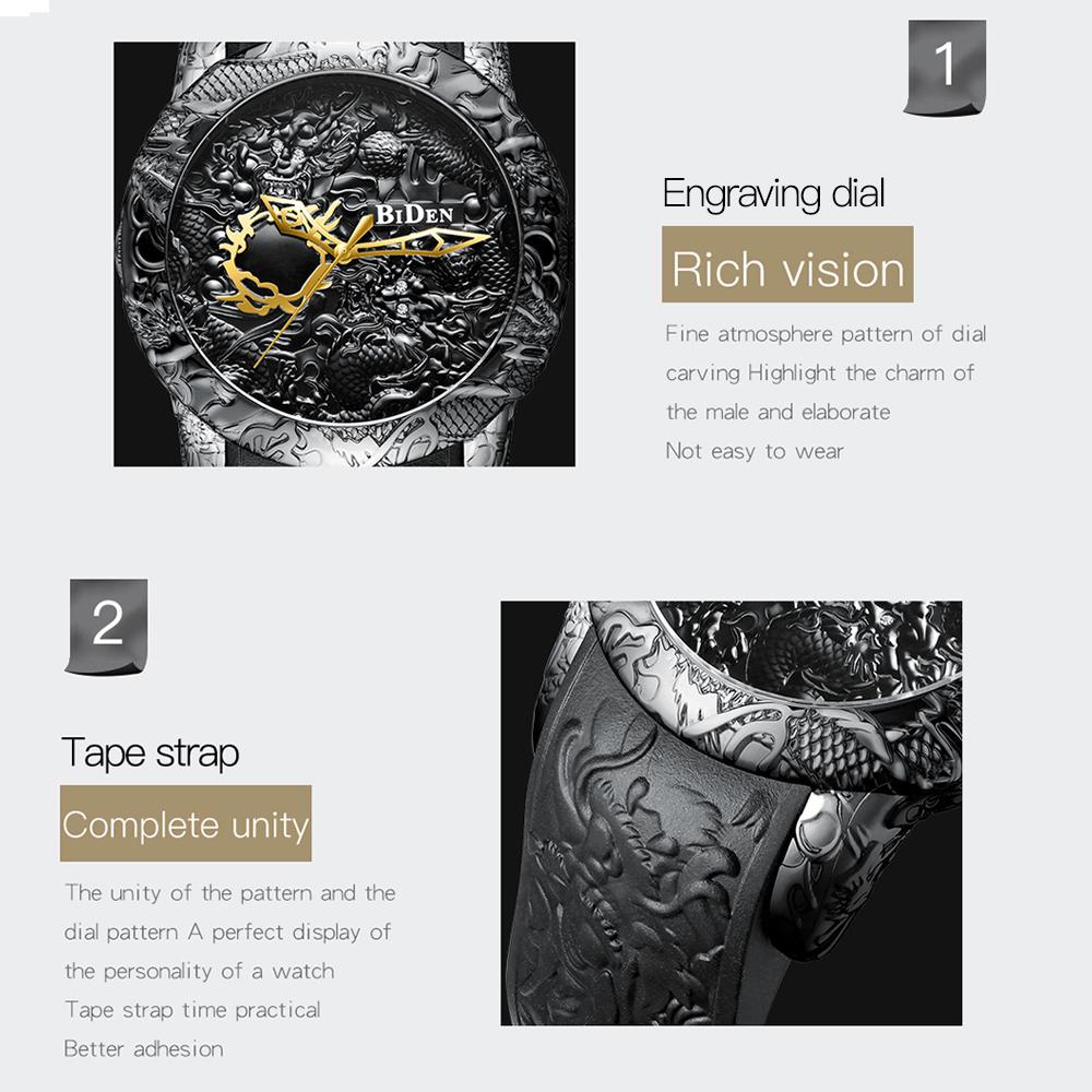 Đồng hồ thời trang nam BIDEN đa chức năng