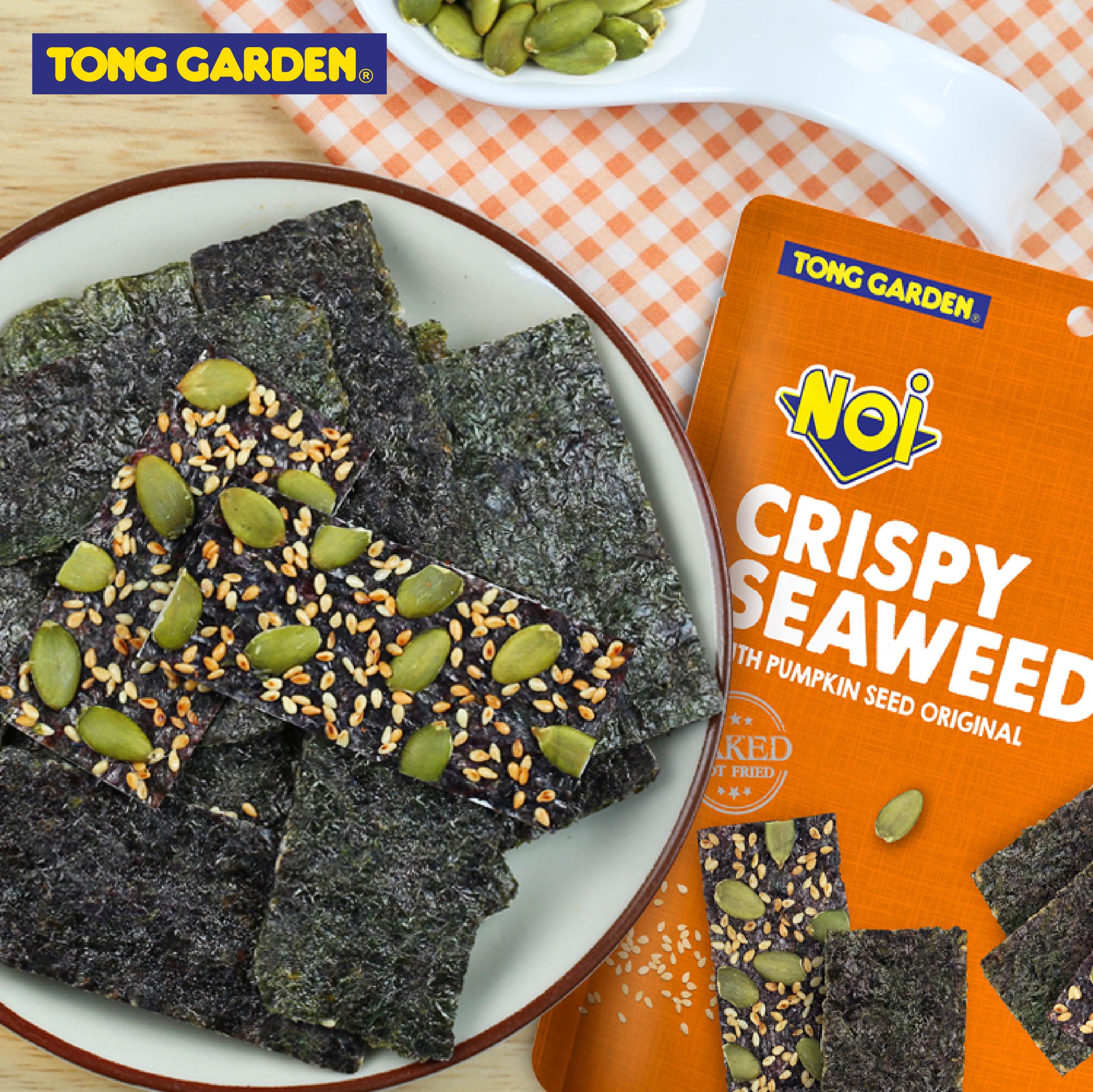 RONG BIỂN SẤY GIÒN VỚI HẠT BÍ VỊ TRUYỀN THỐNG TONG GARDEN 18G
