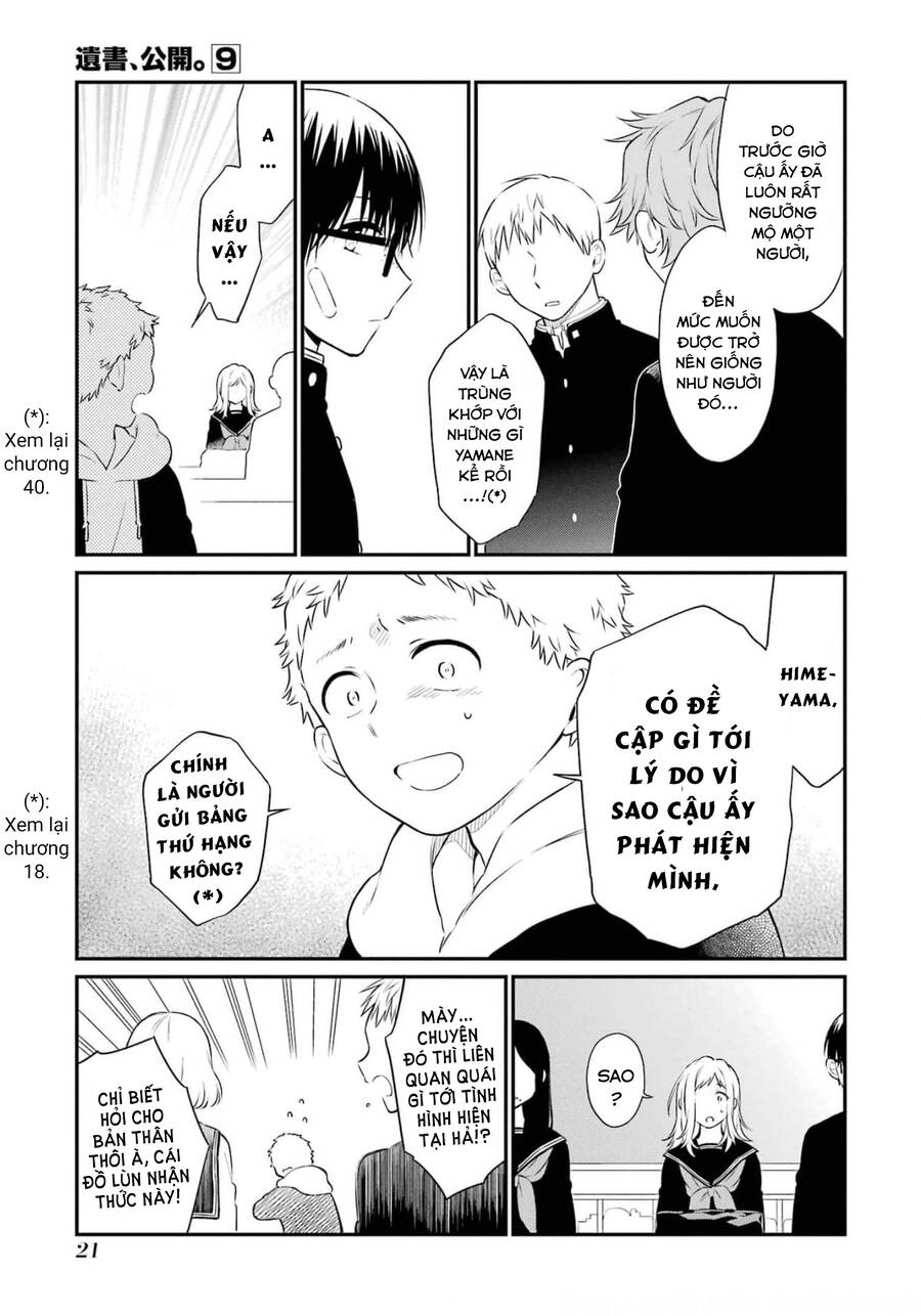 di thư trên bàn chapter 44 23