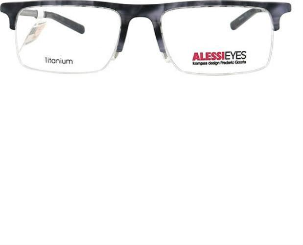 Gọng Kính Unisex Alessieyes AL60008 C01 - Đồi Mồi Trắng