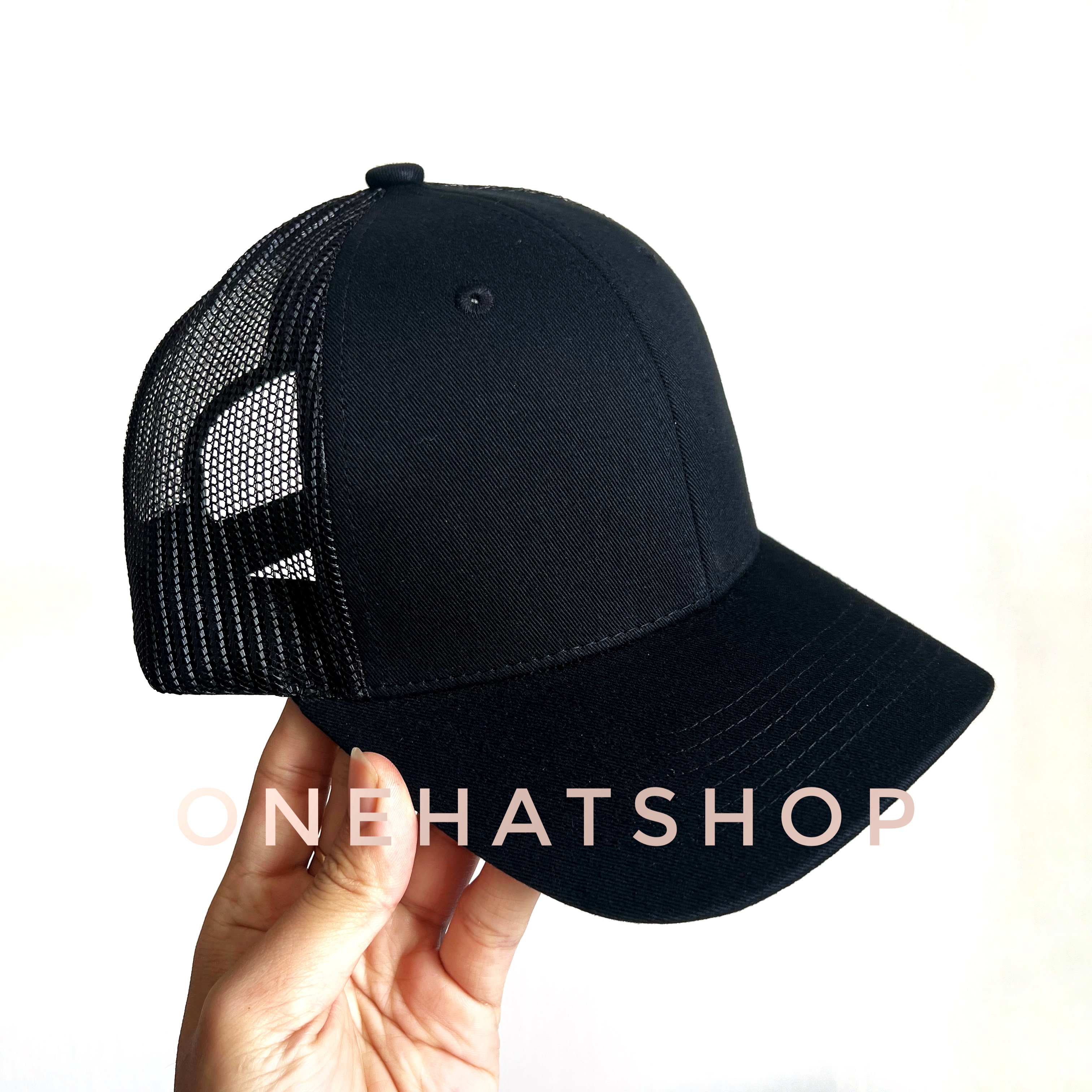 Nón Lưỡi Trai Size Nhỏ / Small size fom Baseball  sau lưới thoáng mát quai cài nút Brand One Hat