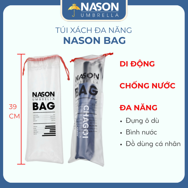 Túi đựng ô NASON BAG di động đa năng chống thấm nước