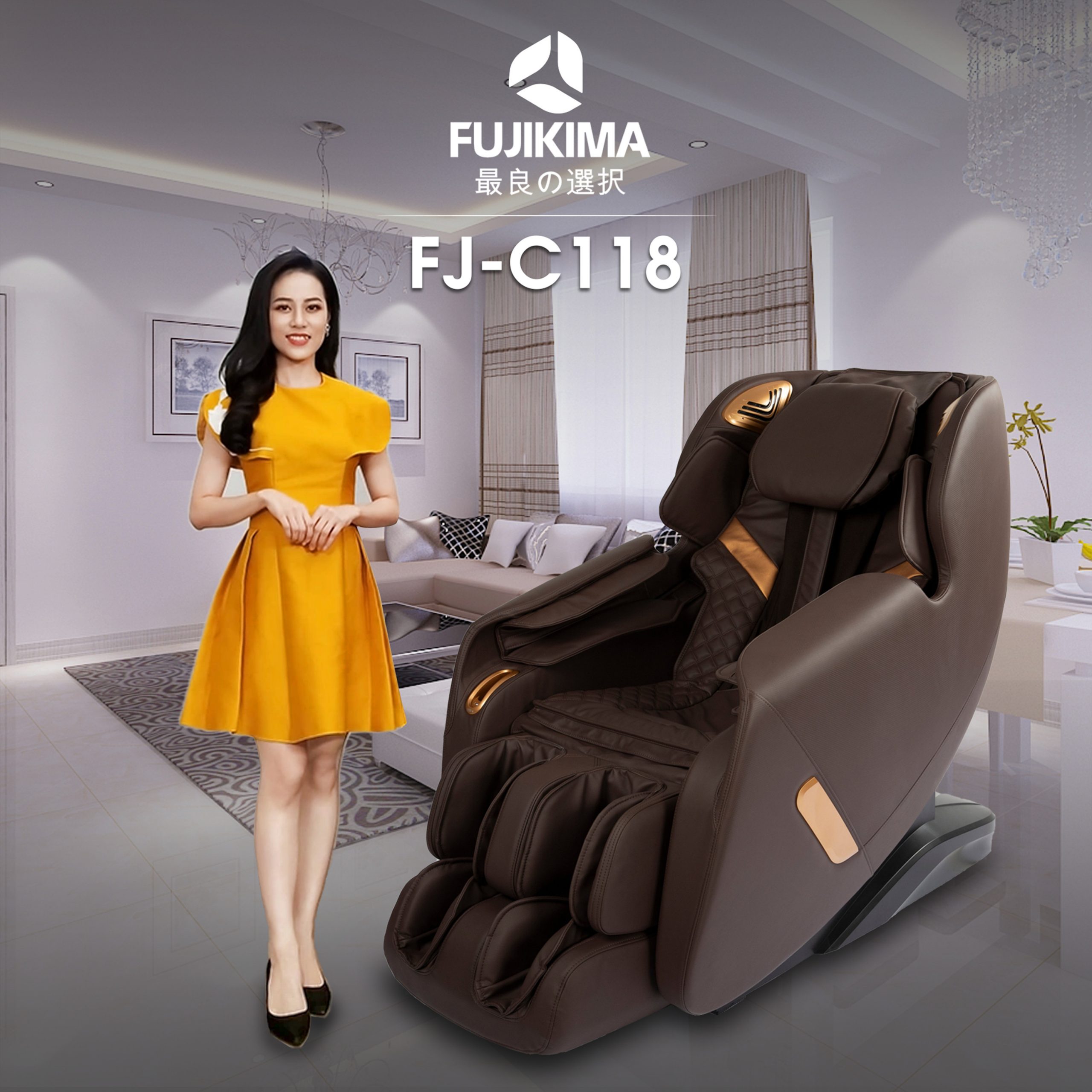 Ghế Massage FUJIKIMA FJ-C118