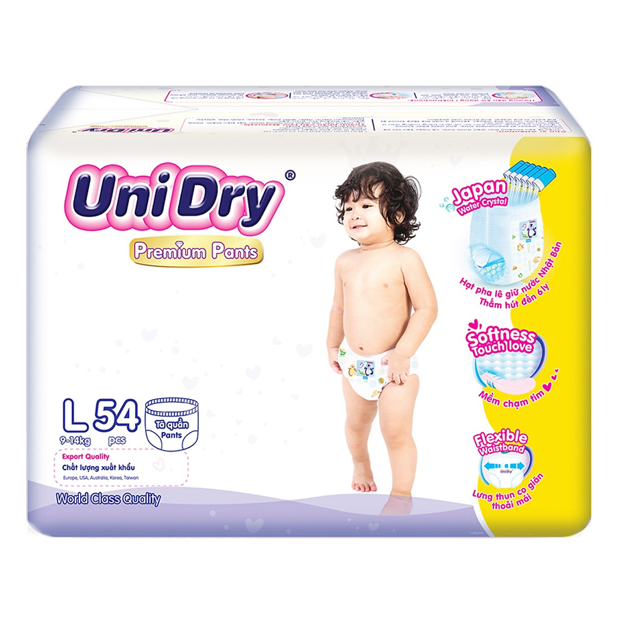 Combo 3 gói Tã quần Unidry L54