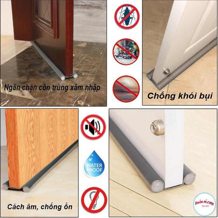 Thanh Nẹp Xốp Chặn Khe Cửa LOẠI 1 DÀI 93CM Chống thoát khí điều hòa, chắn bụi bẩn, ngăn côn trùng,... - 00813