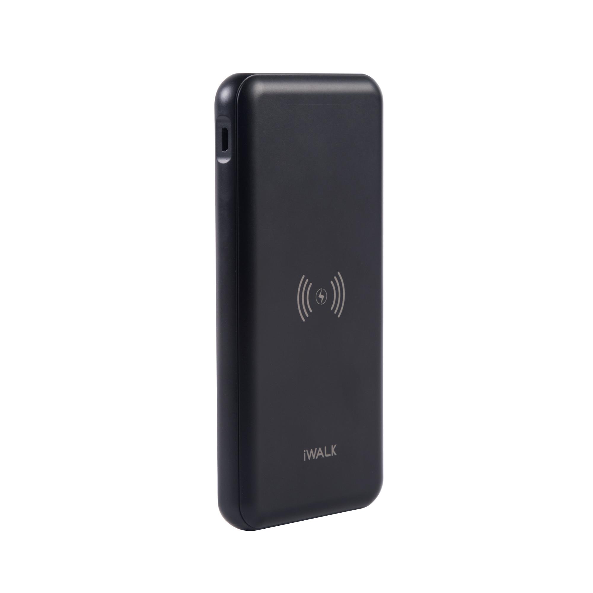 Pin sạc dự phòng không dây iWALK  UBC10000PA dung lượng 10000mAh Chuẩn Qi - Hỗ trợ PD và QC 3.0 - Hàng chính hãng