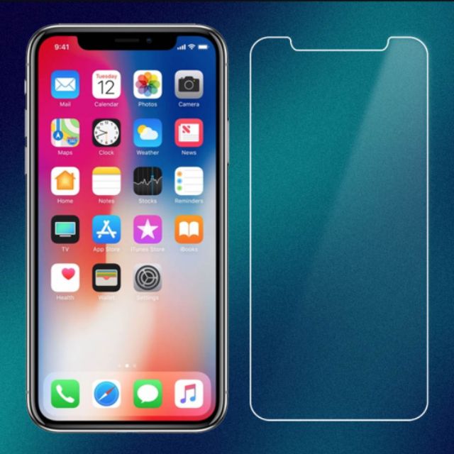 Tấm dán kính cường lực độ cứng 9H dành cho Iphone XS Max 6.5