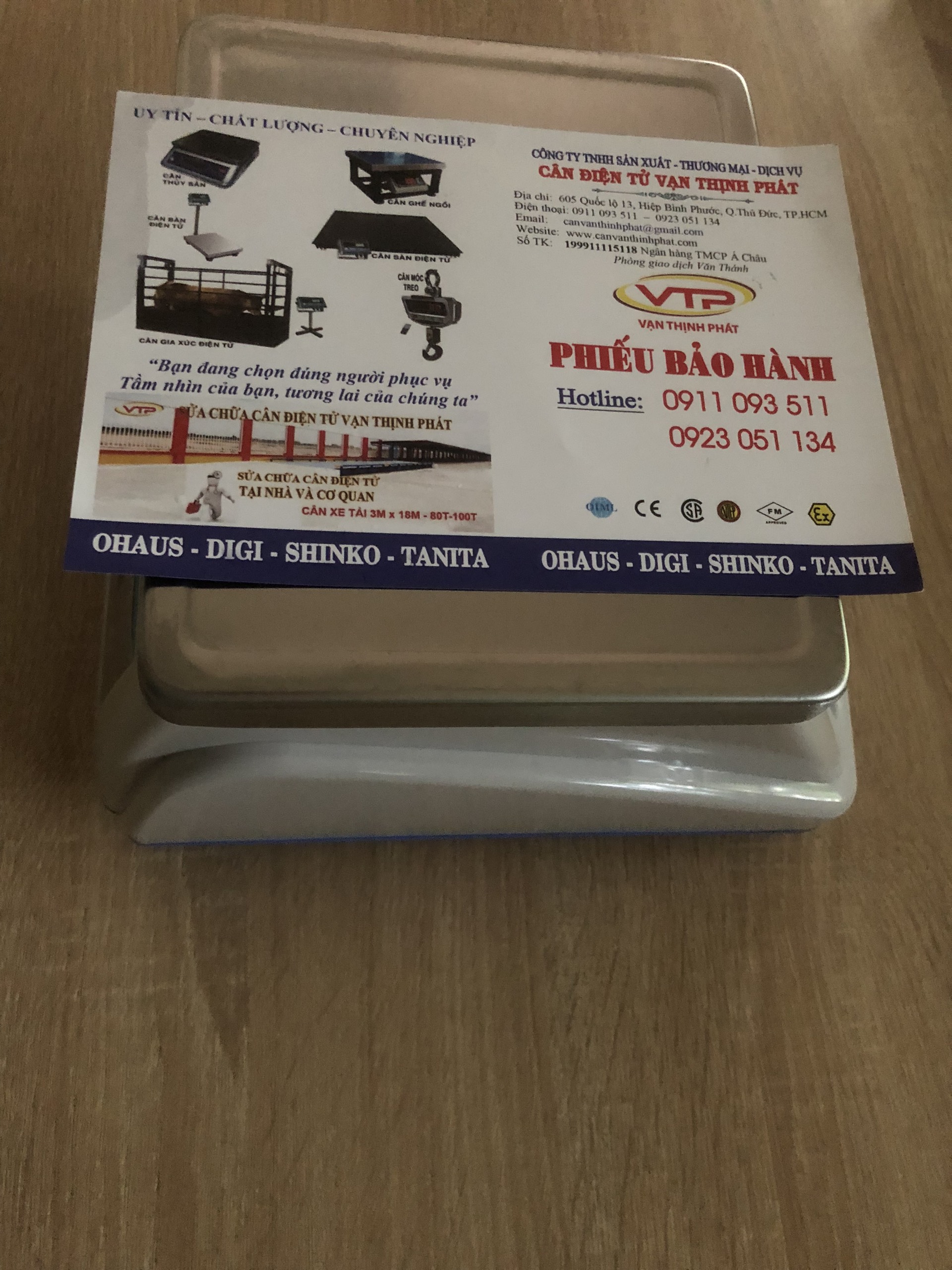 Cân Điện Tử Chống Nước UWP-UTE 6 kg