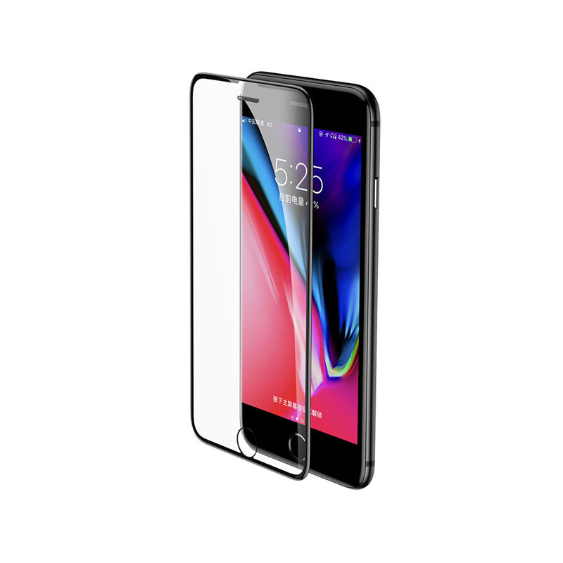 Dán cường lực dành cho iPhone 8/7/6 Full màn hình cải tiến chống bụi