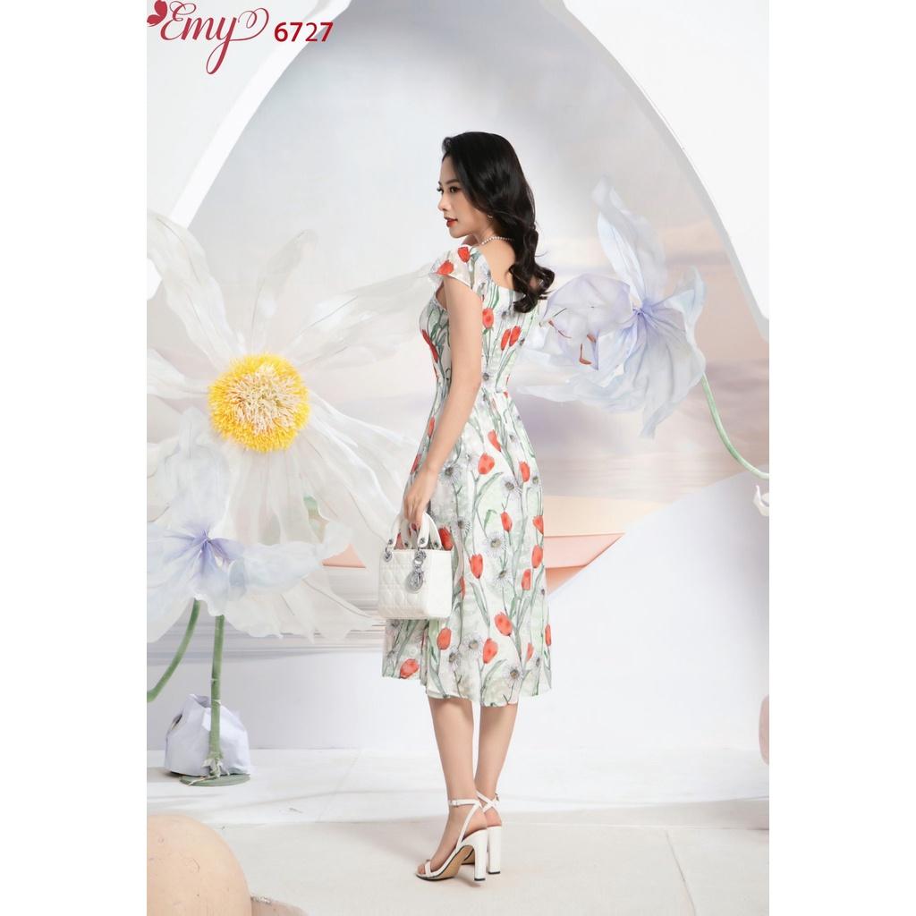 Đâm EMY EM6727 Midi Cổ Lục Giác