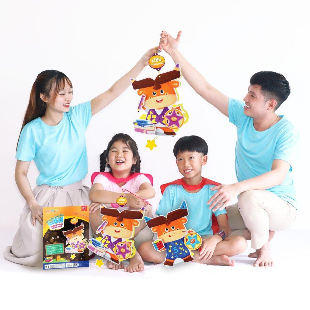 Lồng Đèn Sáng Tạo - Kibu Thông Minh - Ngôn Ngữ - Happy Kibu KB00624-002