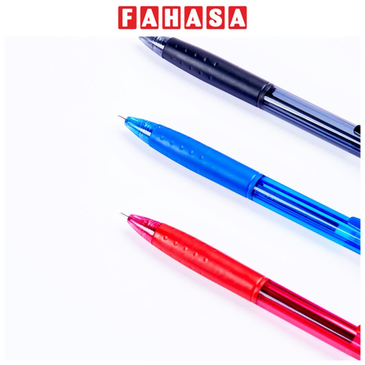 Bút Semi Gel Pen 0.5 mm - Beifa TB610 - Mực Đỏ