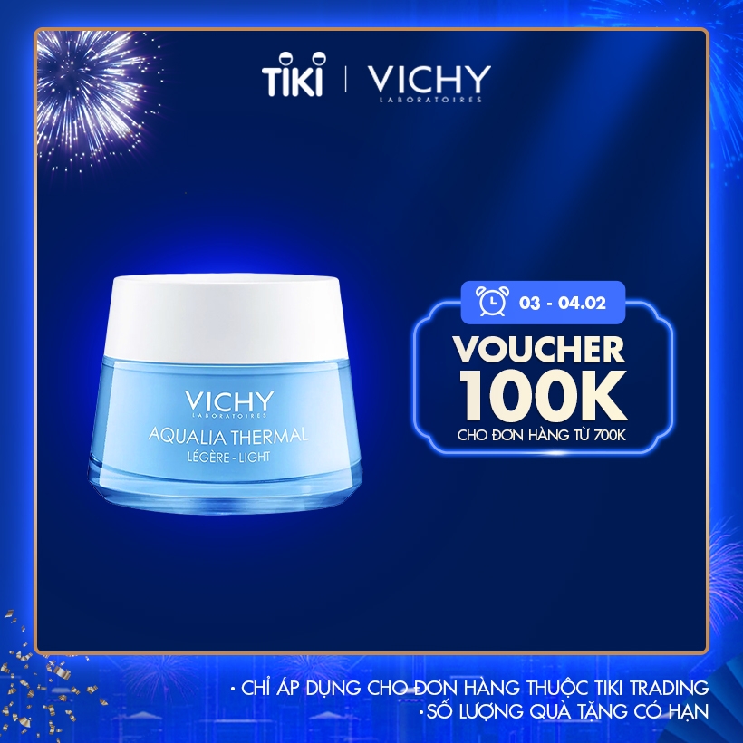 Kem Dưỡng Ẩm 24H Dạng Gel Vichy Aqualia Thermal Dynamic Water Light Cream (30ml) - 100688565