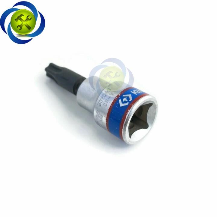 Đầu tuýp sao 5 cạnh có lỗ 3/8 size IPR40 Kingtony 302D40