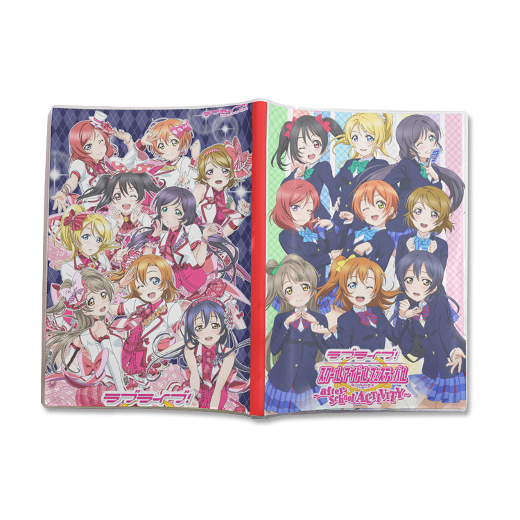 Sổ tay bìa dẻo hình Anime Love Live