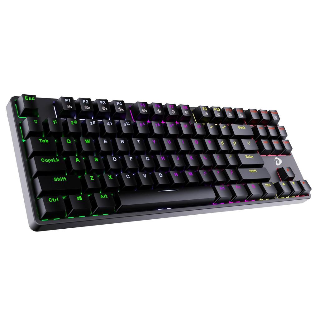 Bàn Phím Cơ Gaming DAREU EK87 MULTI-LED - Hàng Chính Hãng