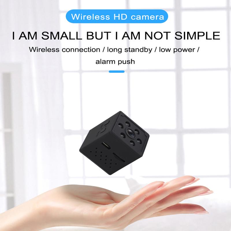 WiFi Mini Camera 1080p HD Sports Detect Cam Night Vision Micro Camera Stensor DVR Recorder cho nhà máy quay phim giám sát nhỏ