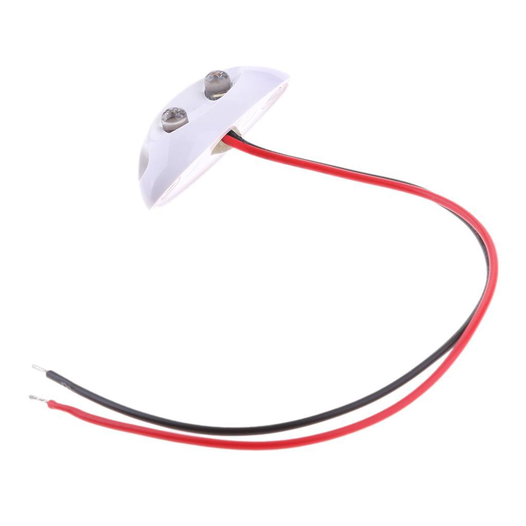 For Marine Boat Cool White LED Courtesy Stair Deck Light with Mounting Screw