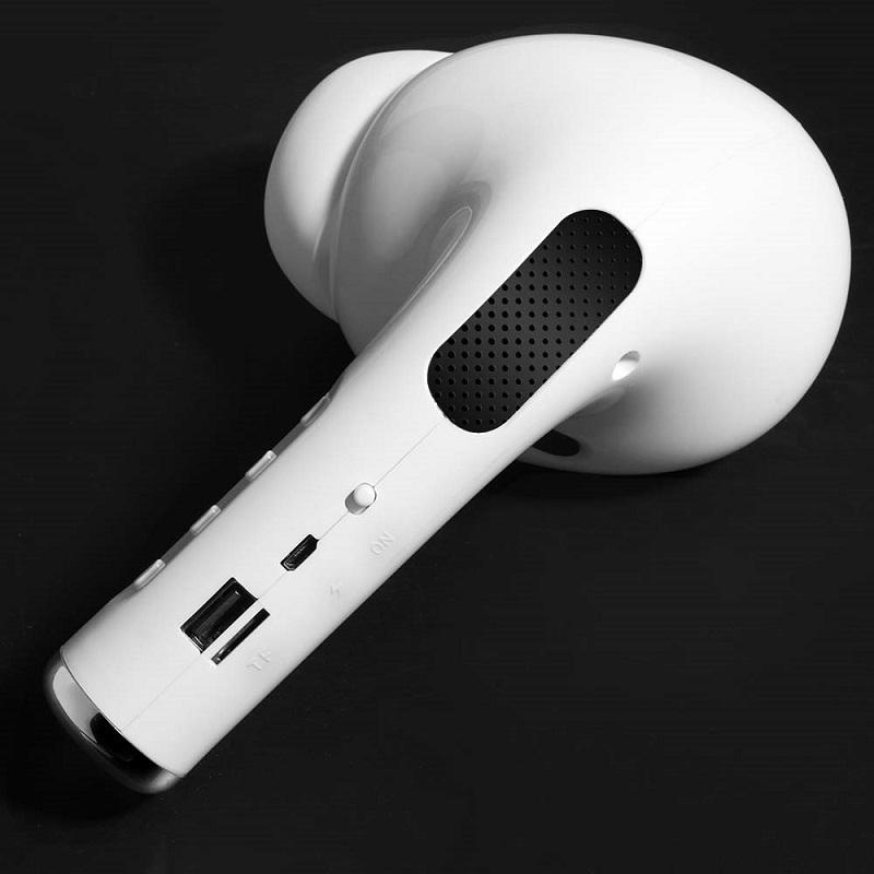 Chế độ tai nghe khổng lồ di động loa bluetooth loa không dây loa không dây loa âm nhạc stereo loa phát thanh radio phát lại soundbar Màu sắc: màu trắng