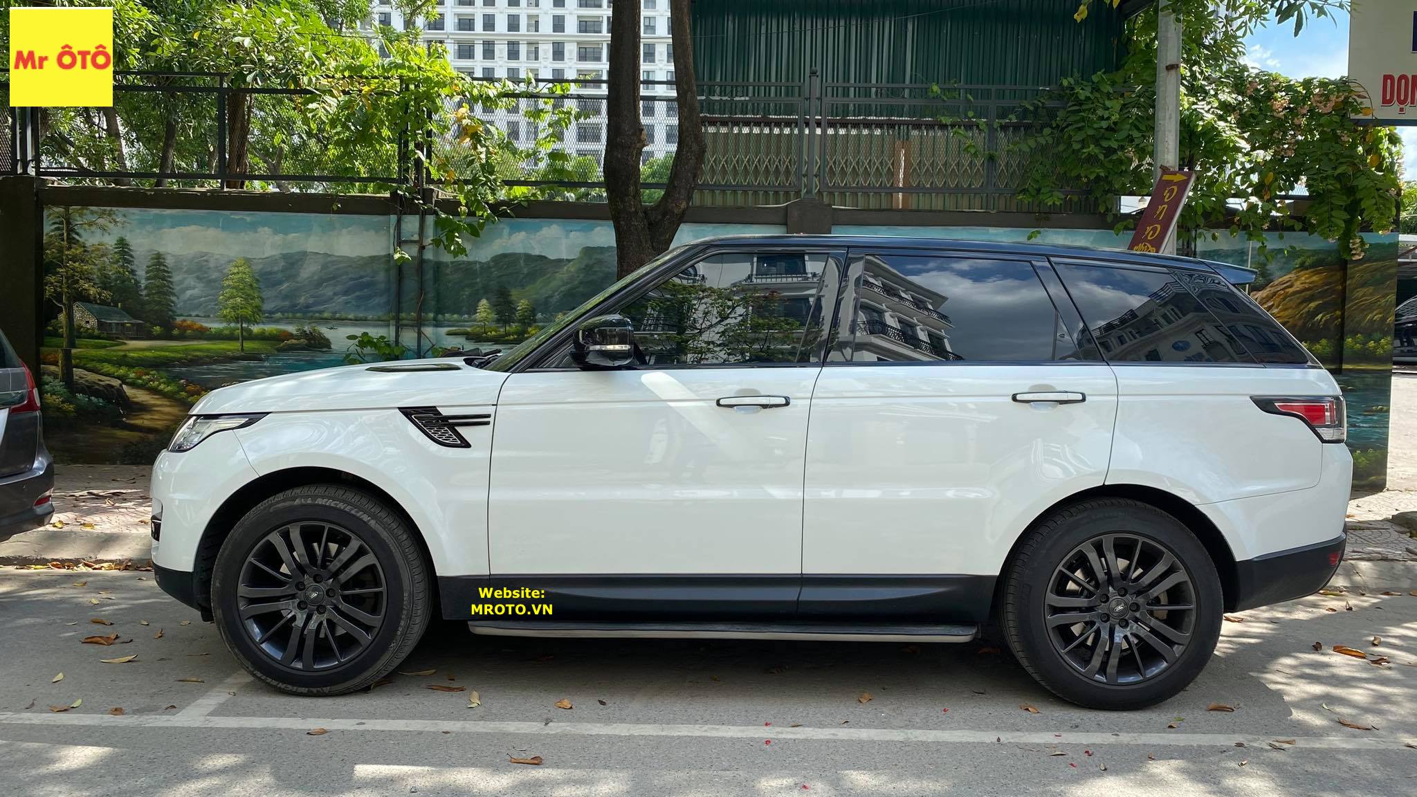 Rèm Che nắng xe Rang Rover Sport loại 1 có hút nam châm, Vải dày dặn, chống nắng tuyệt đối