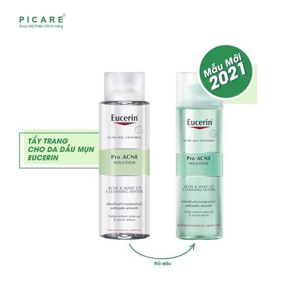 Bộ Sản Phẩm Tinh Chất Eucerin Hỗ Trợ Giảm Thâm Mụn Acne-Oil Control Pro Acne Solution Anti-Acne Mark 40ml Và Nước Tẩy Trang ProAcne Micellar 200ml