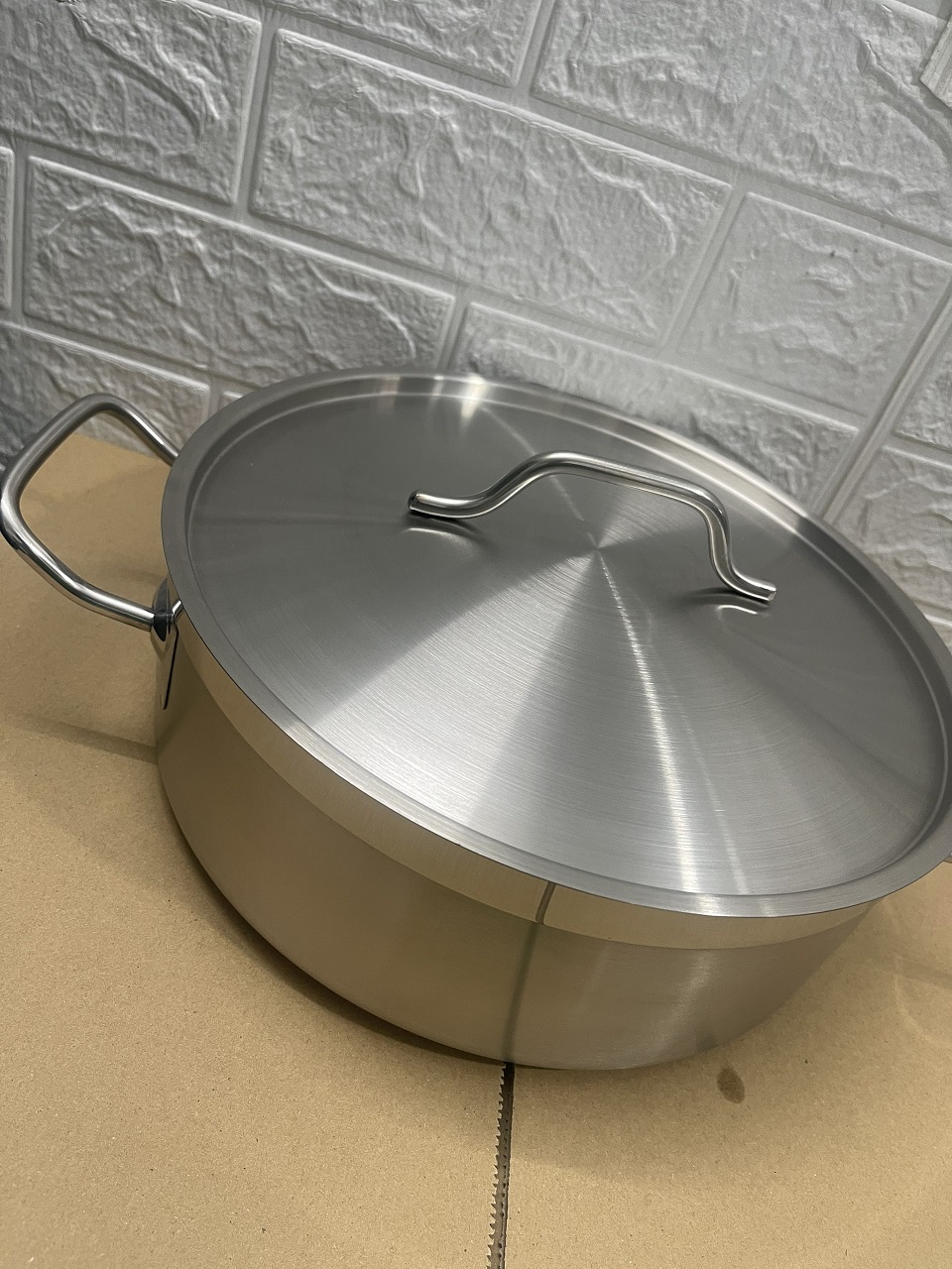 Nồi Inox 2 Quai Cao Cấp 3 Đáy _ Dung Tích: 6Lít _