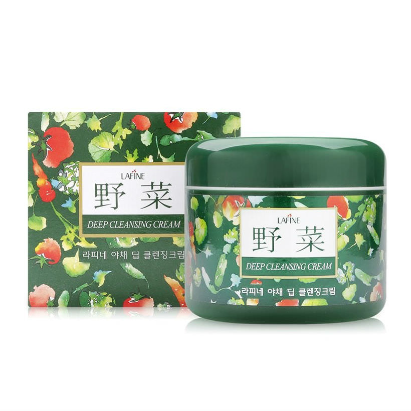 Kem Tẩy Trang Hoa Quả Vegetable Deep Cleansing Cream Geo (350g)