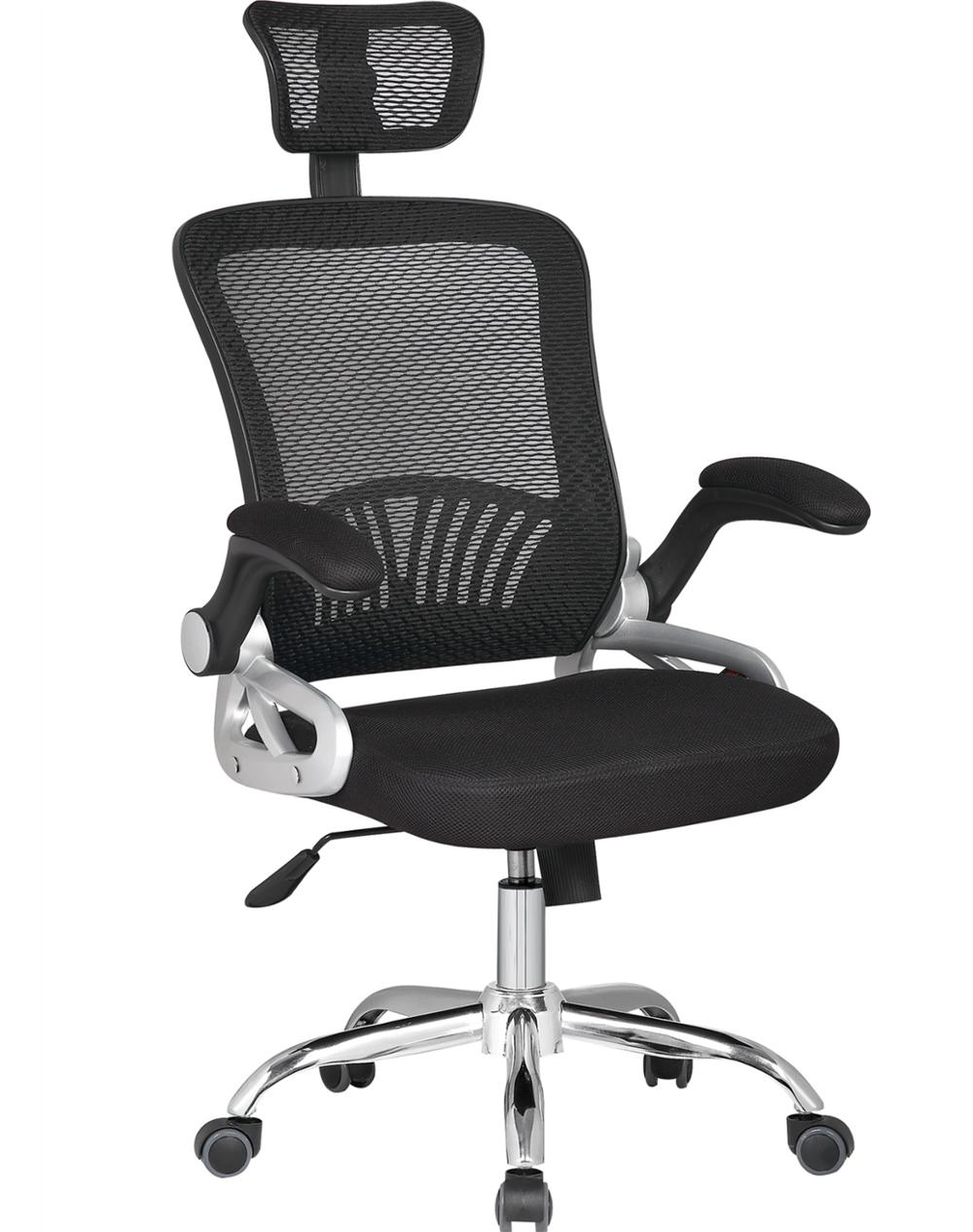 Ghế Giám Đốc, Ghế Văn Phòng  AZP FURNITURE Ergonomic AZP-9931 Đen - Nhóm Lươi Thoáng Mát, Tay Cất Gọn thông minh