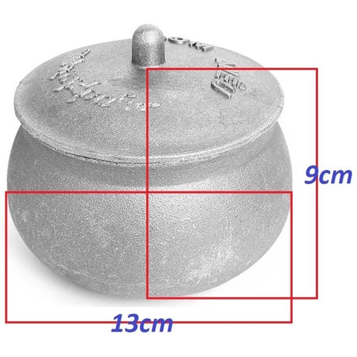 Nồi Cơm Niêu GANG bóng đẹp dùng gia đình, quán ăn, nhà hàng. Tạo cơm cháy đều giòn rụm. SIZE 12cm, 14cm