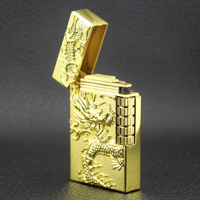 Bật Lửa Hình Khò Rồng Nổi - Giao Màu Ngẫu Nhiên