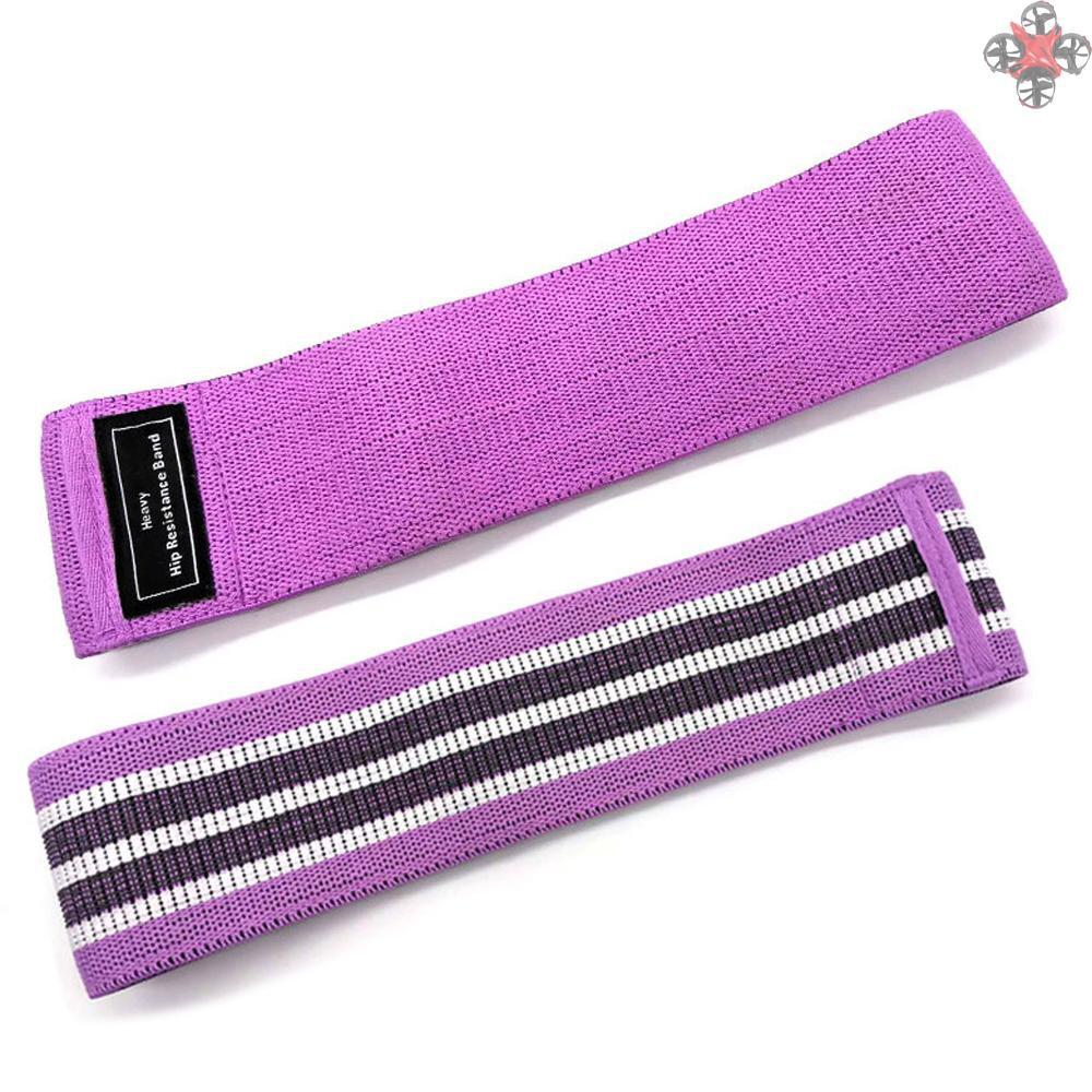 TOP 3PCS Sports Exercise Resistance Loop Bands Set Elastic Booty Band Set for Yoga Home Gym Training