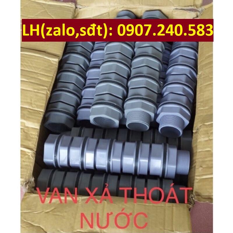 VAN XẢ, VAN XẢ ĐÁY BỂ BẠT THOÁT NƯỚC