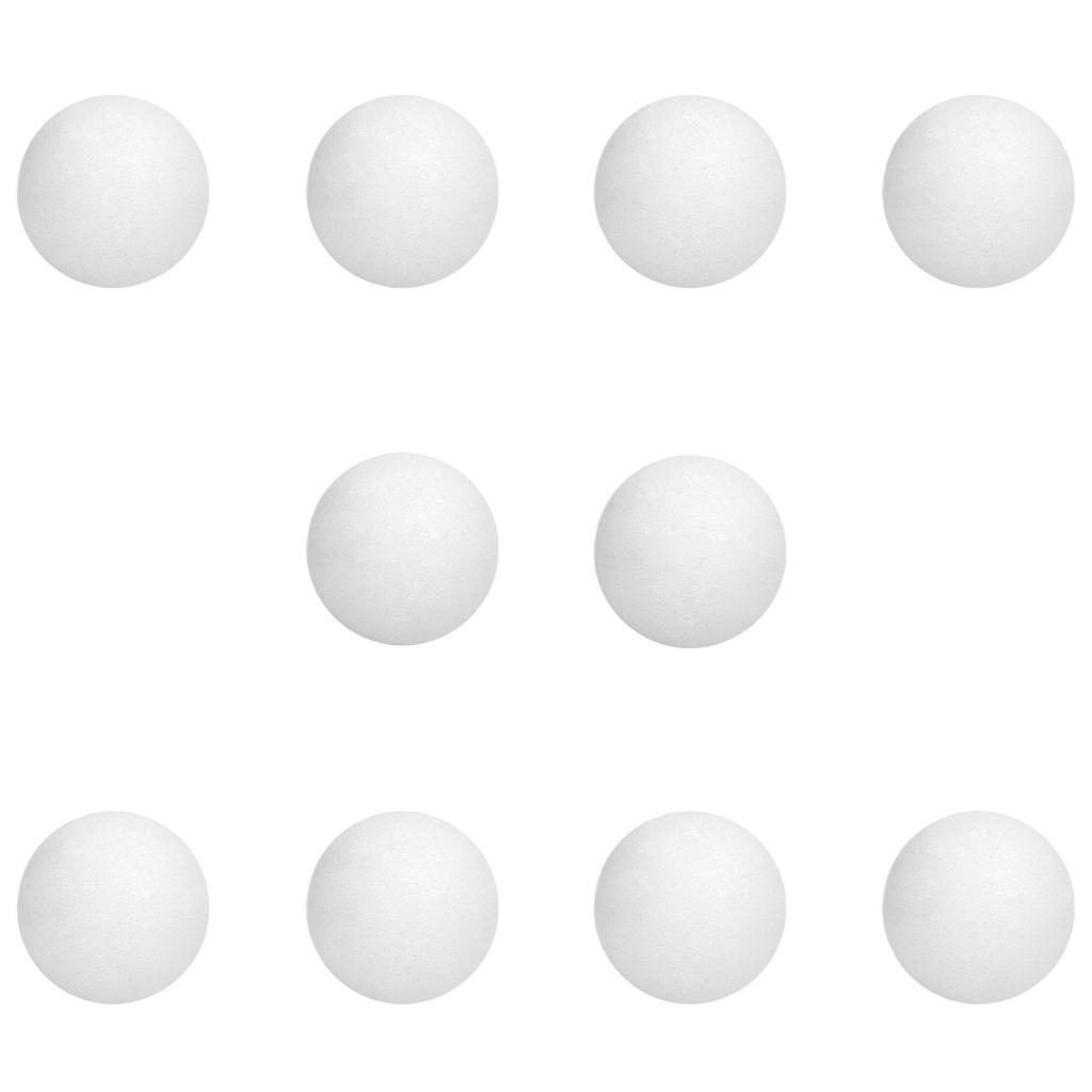 2-10pack 10 Pieces EVA Foam Golf Swing Exercises Practice Training Balls White