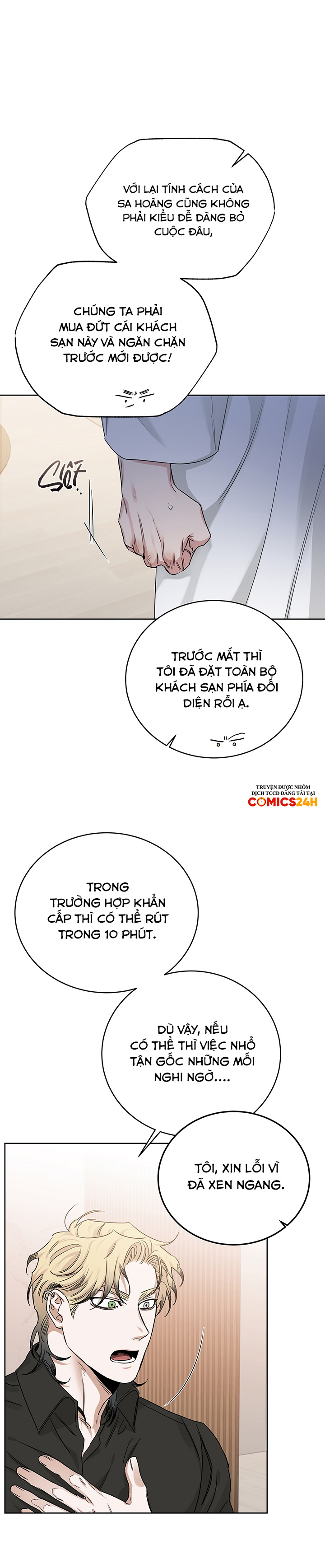 đoá hồng và ly champagne chapter 0.15 23