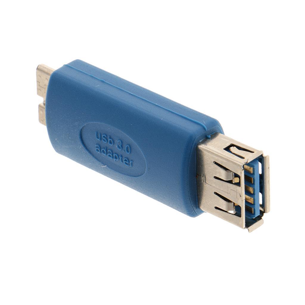 USB 3.0 Type Female to Micro B Male OTG Connector Converter Adapter