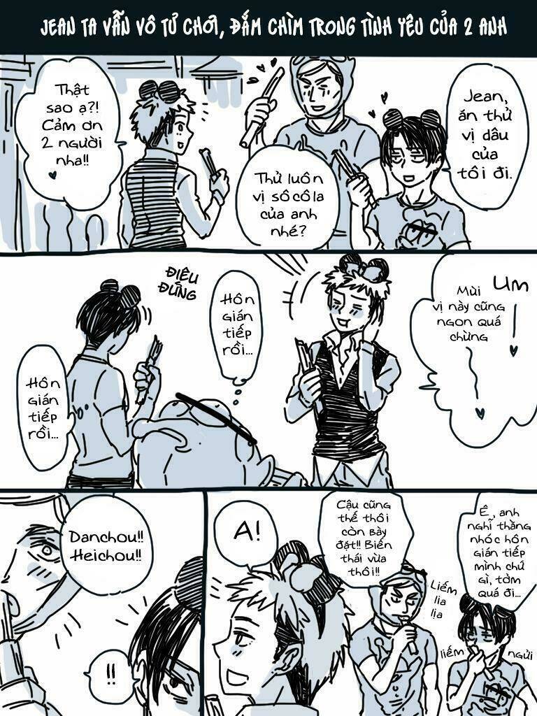 tấn công người khổng lồ - doujinshi jean kirstein chapter 16 8