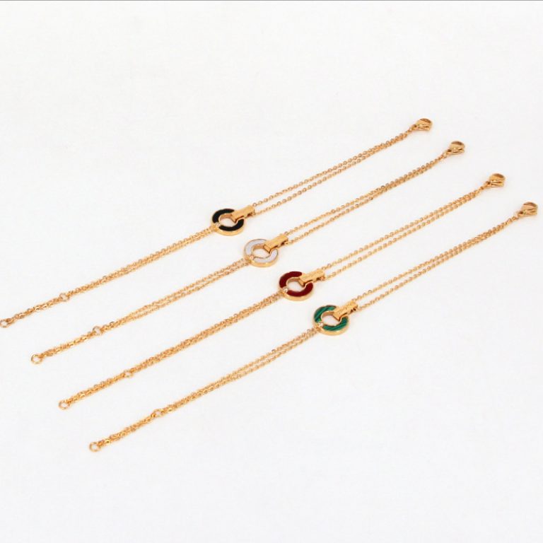 Lắc Tay Khoen Tròn Titan Ko Han Rỉ TT 3826 - 1 Cái
