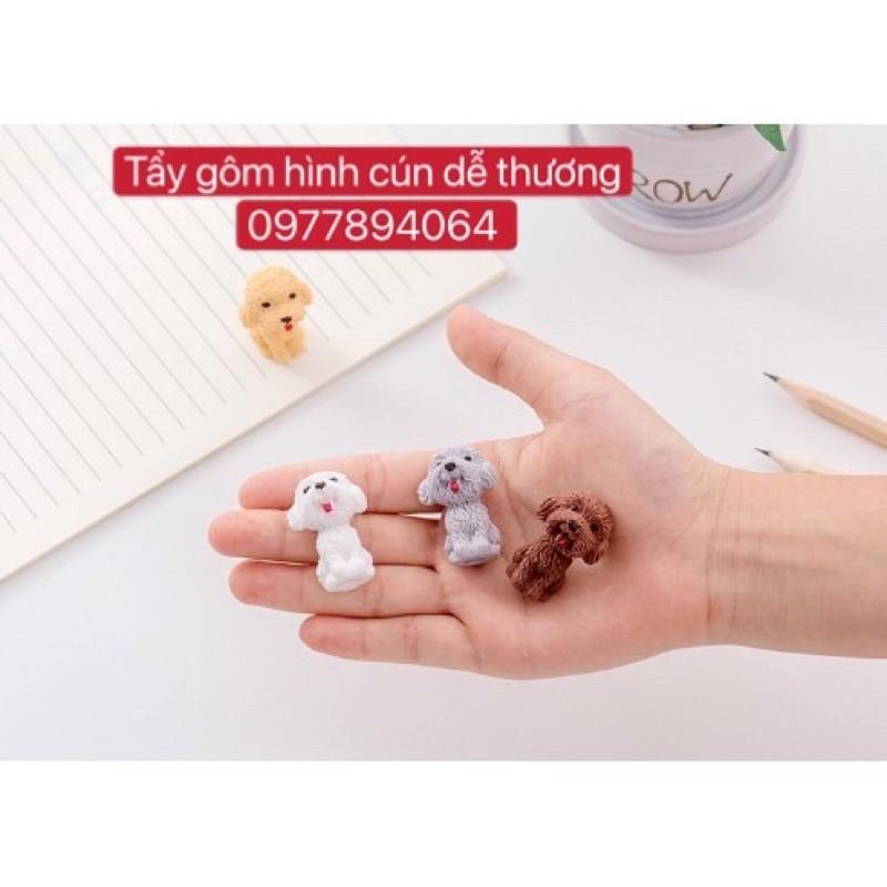 Tẩy gôm hình cún chó dễ thương