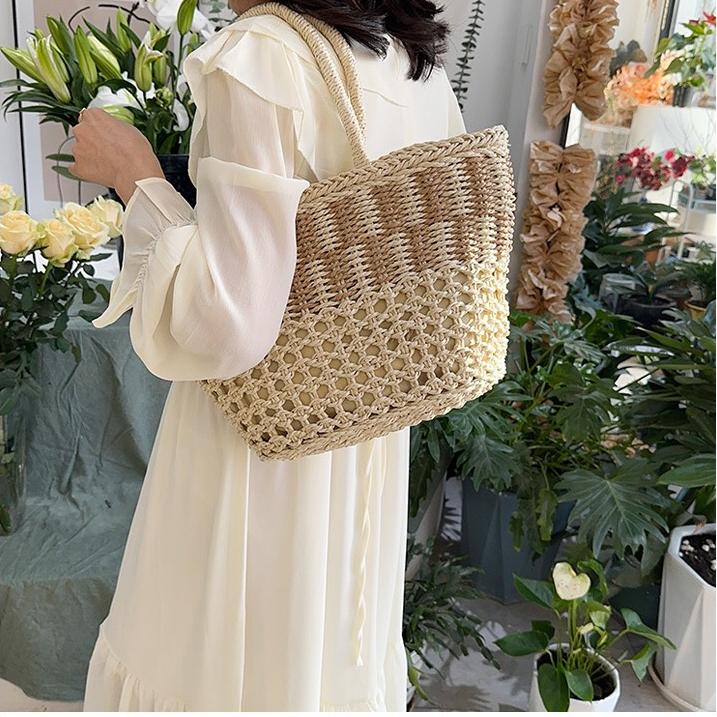 Set túi cói đi, nón cói đi chơi đi du lịch cực đẹp