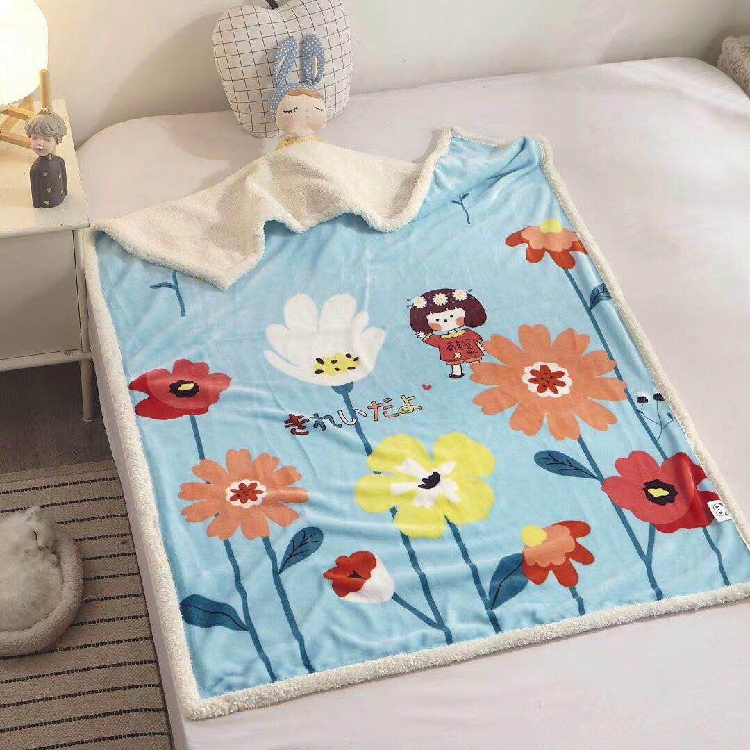 Chăn Lông Cừu 2 Lớp Trẻ Em - TMLC034