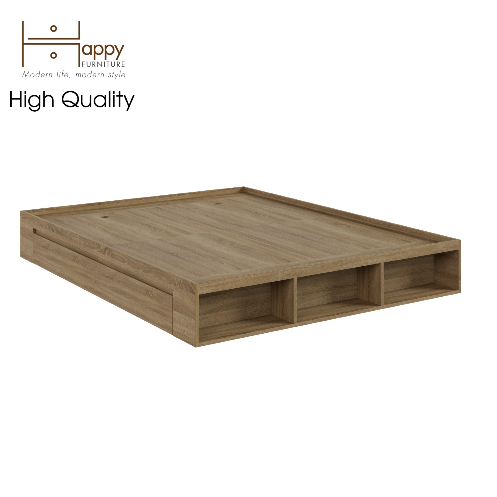 [Happy Home Furniture] DASH  , Giường ngủ nhiều ngăn &lt;không đầu giường&gt;  , GNG_040, GNG_041, GNG_042, GNG_043